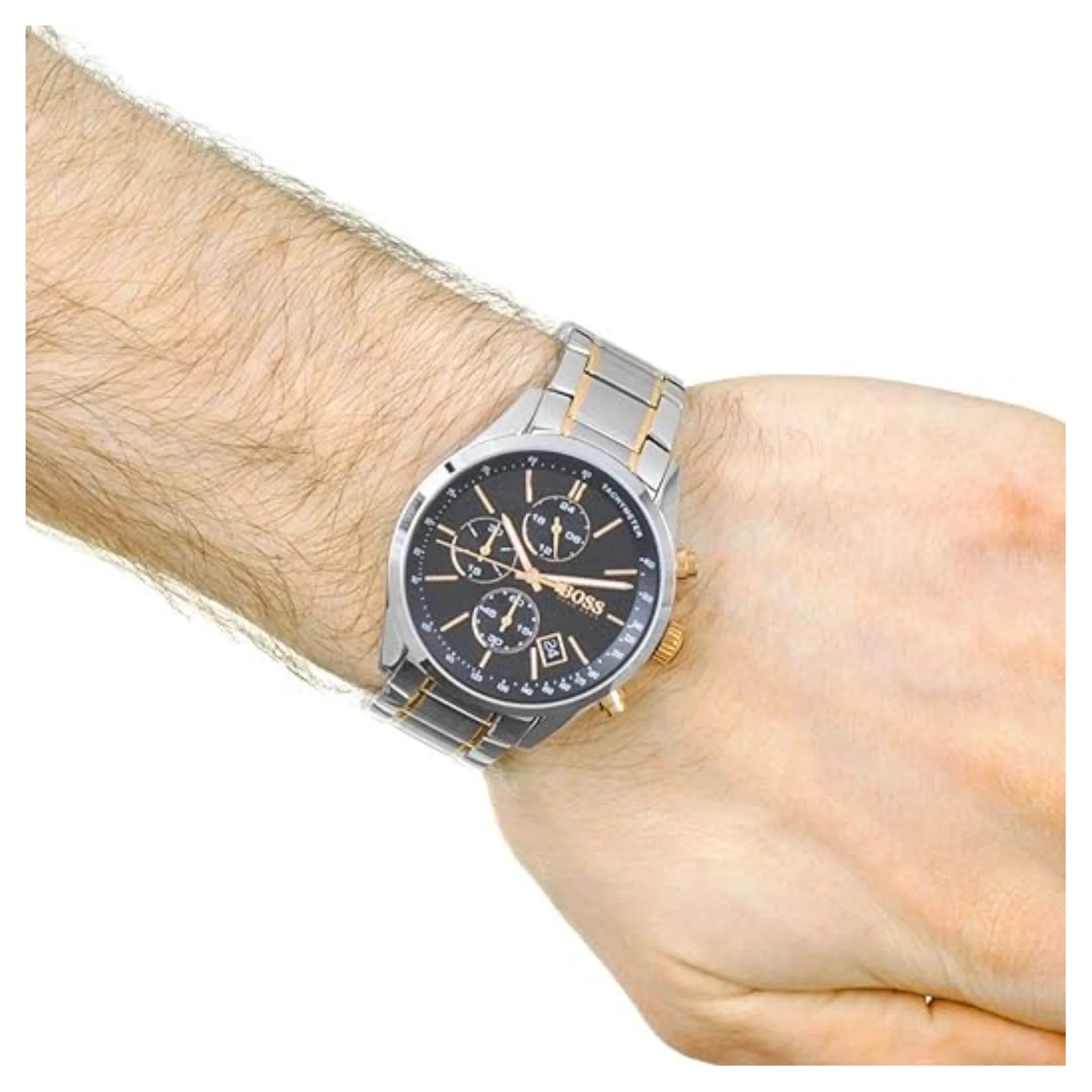 Boss Men Mineral Glass Watch-1513473