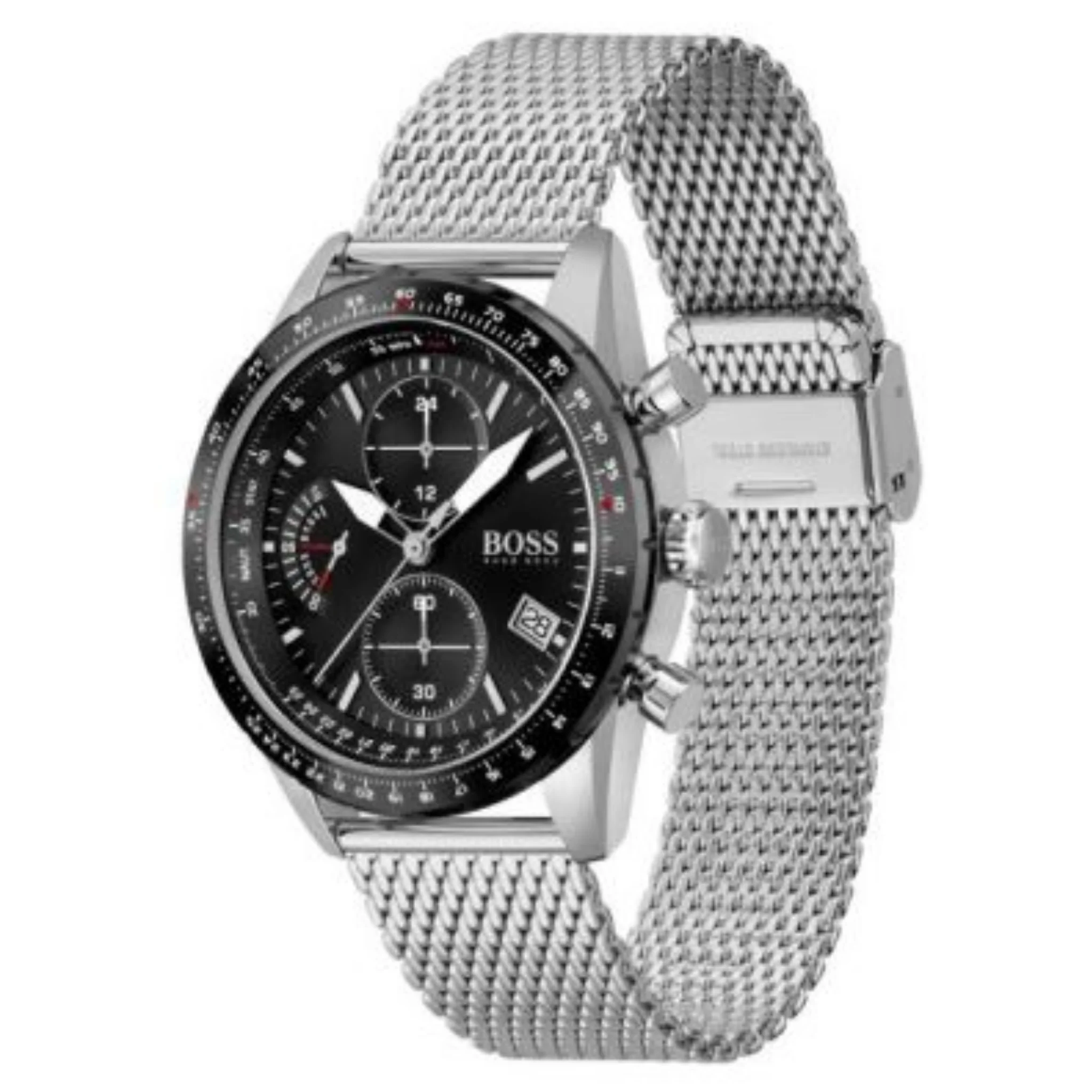 Boss Men Mineral Glass Watch-1513886