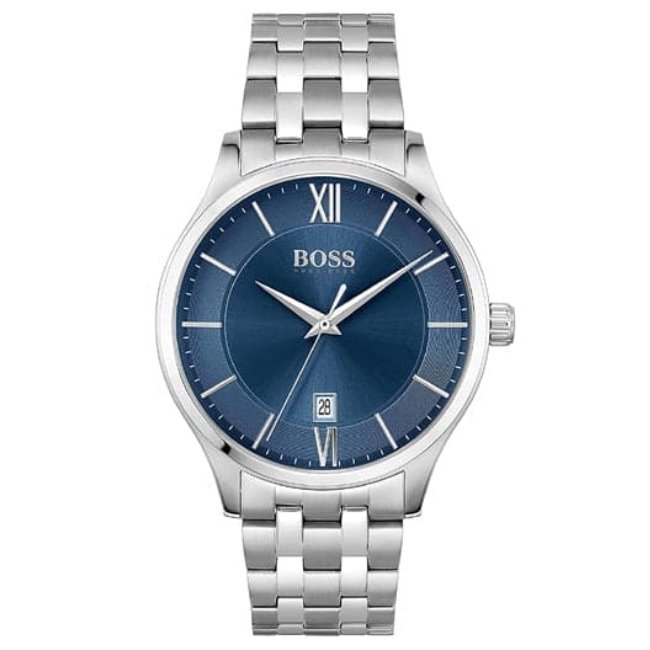 Boss Blue Round Men 1513895