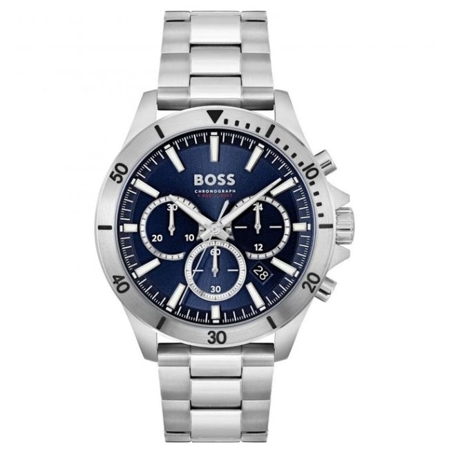 Boss Blue Round Men 1514069