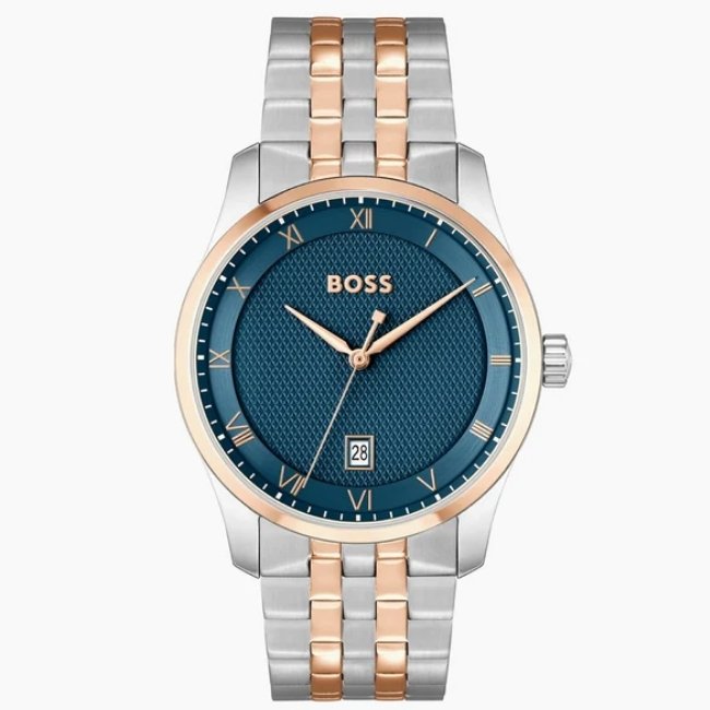 Boss Blue Round Men 1514135