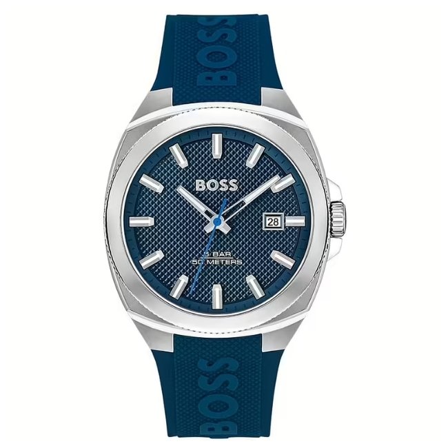 Boss Blue Round Men 1514139