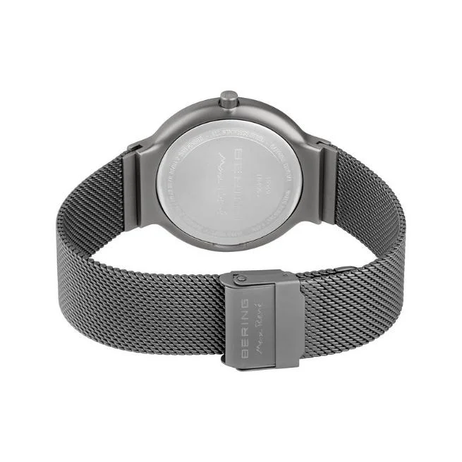 Bering Bering Round Analogue Grey Dial Men Watch- 15540-377