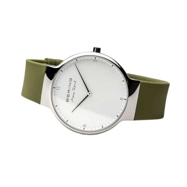 Bering Round Analog White Dial Men Watch - 15540-800