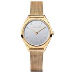 Bering Round Analog Silver Dial Women Watch- 17031-334