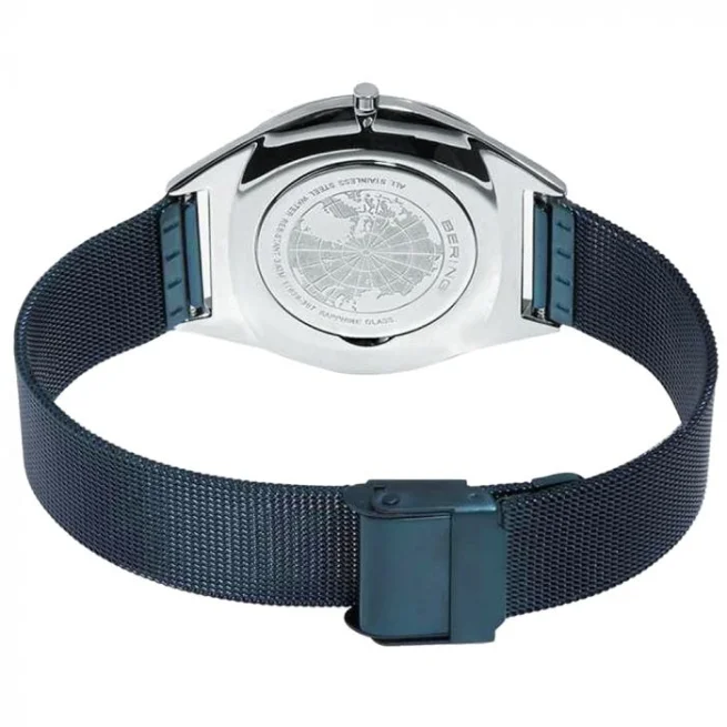 Bering Round Analog Blue Dial Men Watch - 17039-307