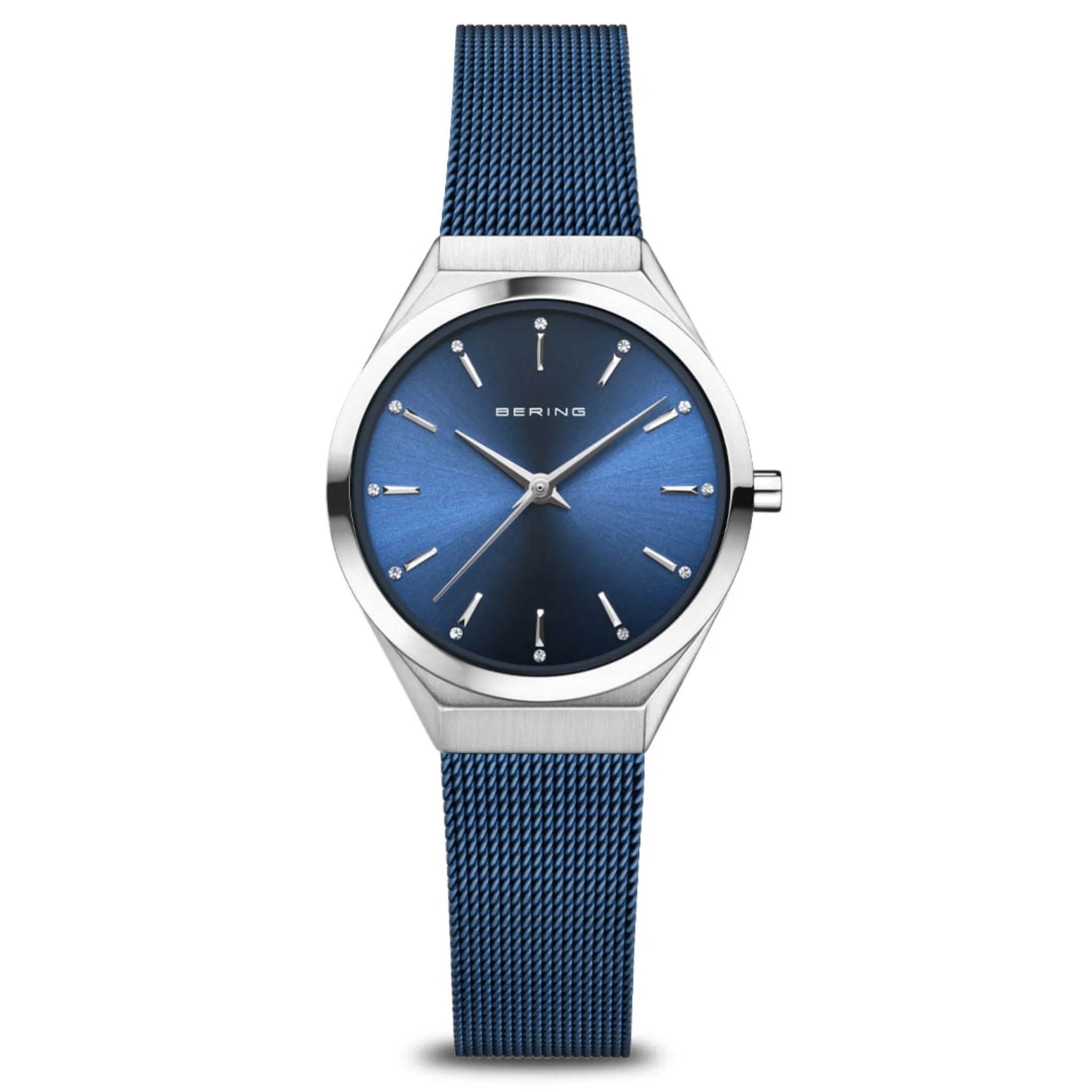 Bering Ultra Slim Blue Analogue Women Watch - 18729-307