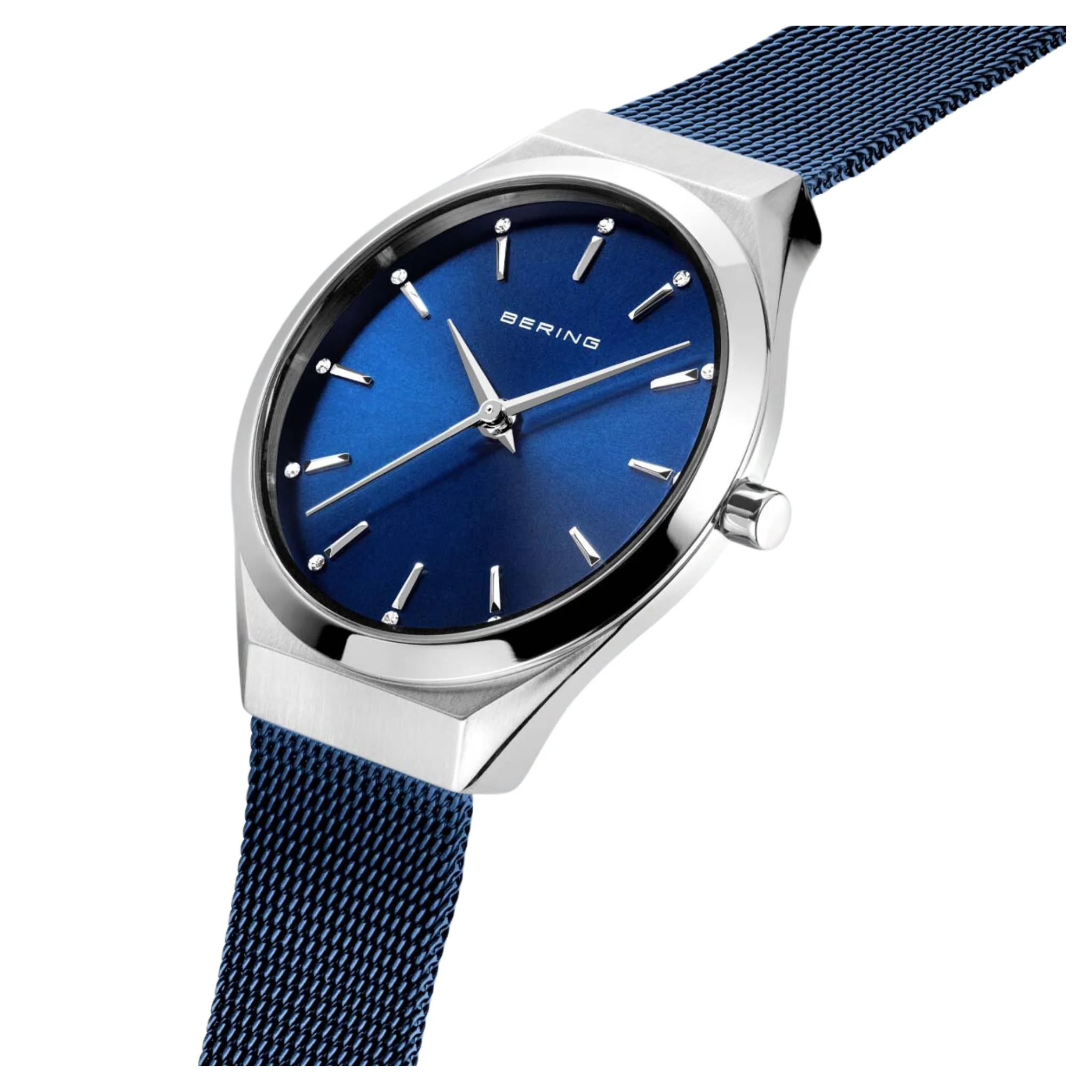 Bering Ultra Slim Blue Analogue Women Watch - 18729-307