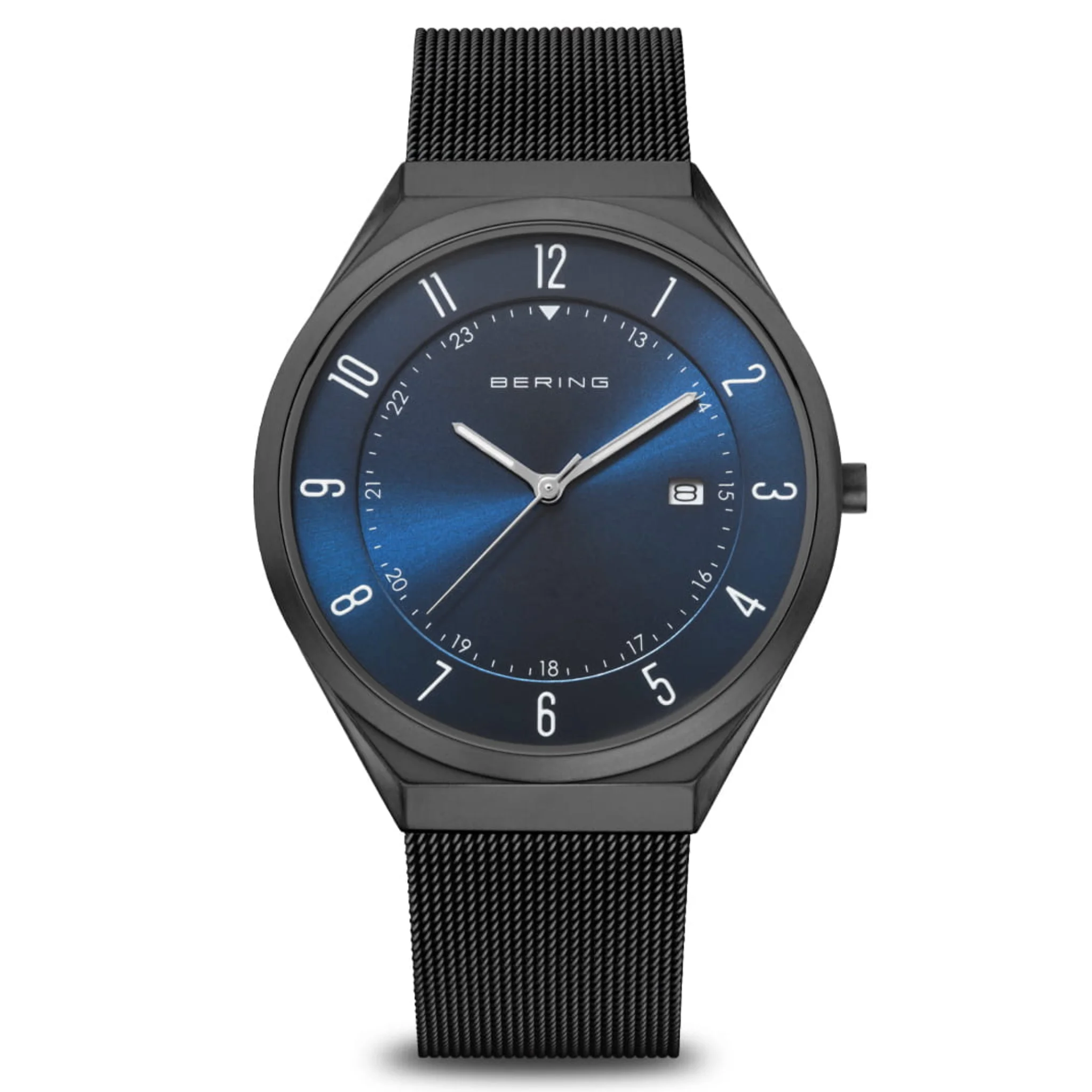 Bering Ultra Slim Blue Analogue Men Watch- 18740-227