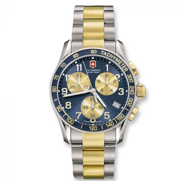 Victorinox Stainless Steel Blue Round Watch 241123