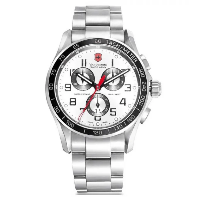 Victorinox Stainless Steel Silver Round Watch 241445