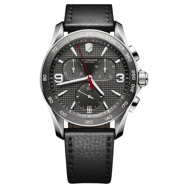Victorinox Men Black Dial Quartz Watch - 241657