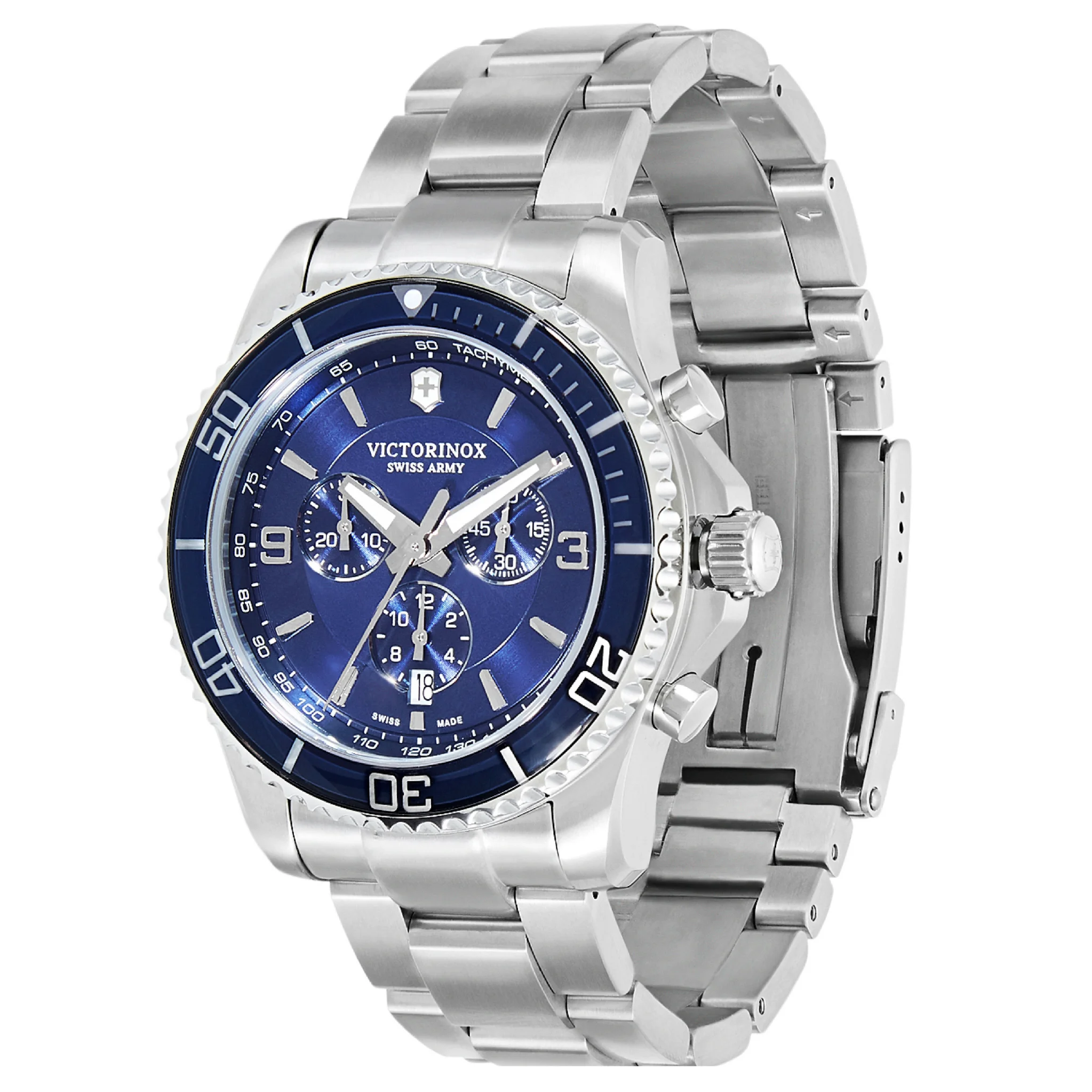 Victorinox Swiss Made Maverick Analog Blue Dial Men'S Watch - 241689