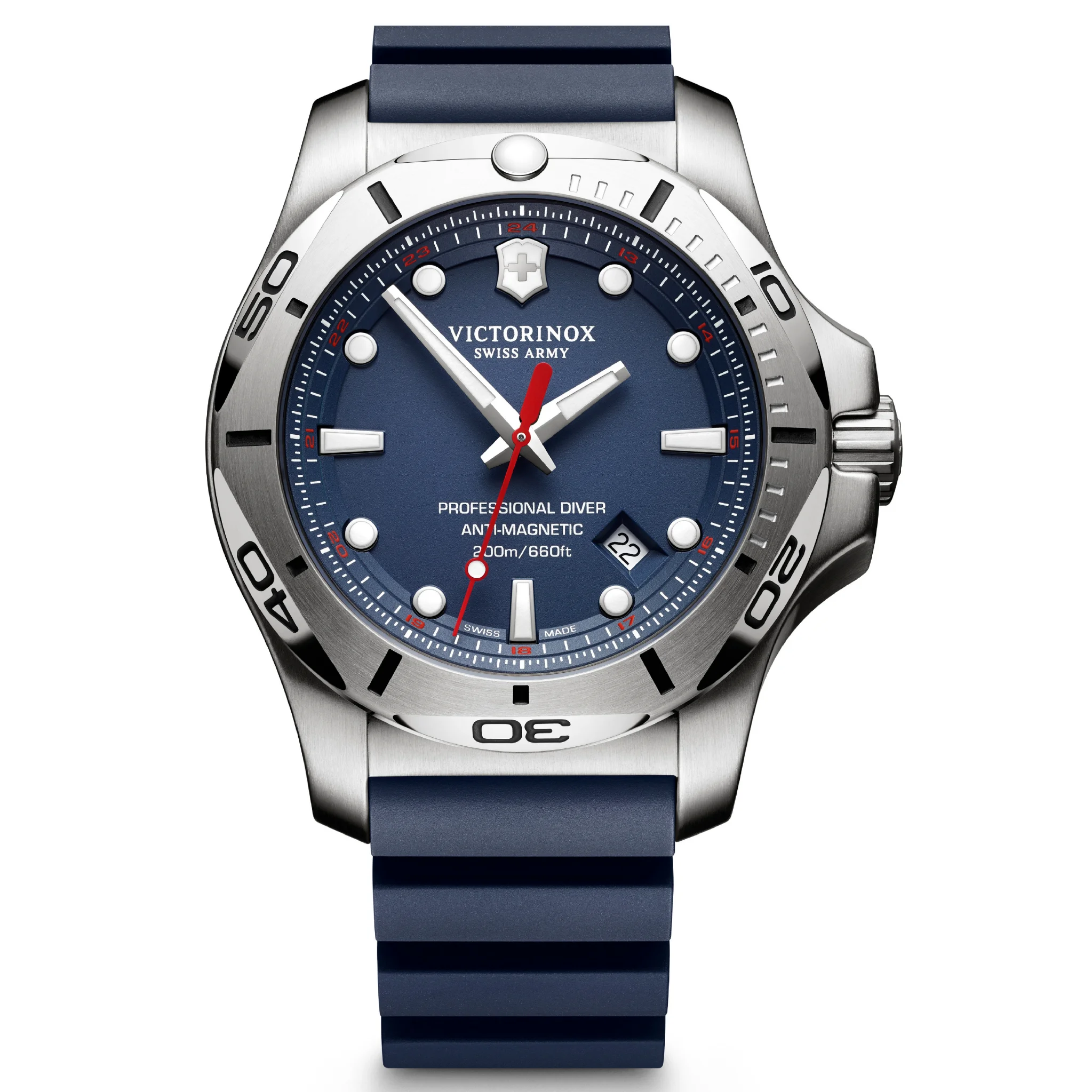 Victorinox Swiss Made I.N.O.X Professional Diver Blue Dial Men'S Watch -241734