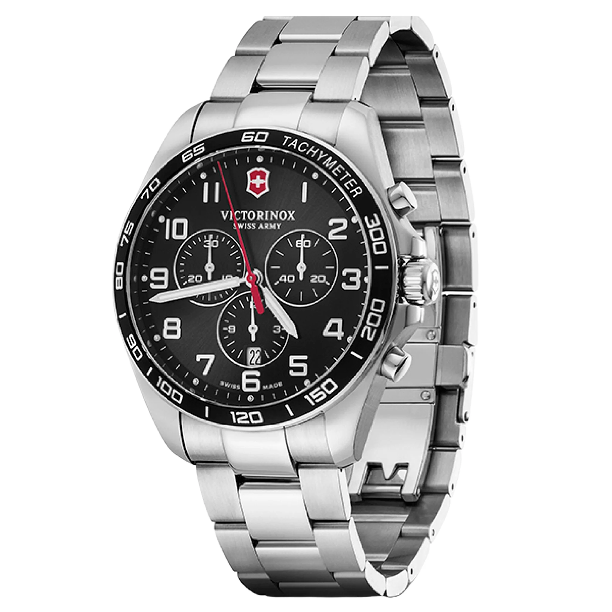 Victorinox Field Force Chronograph Black Dial 42mmMen Watch -241899