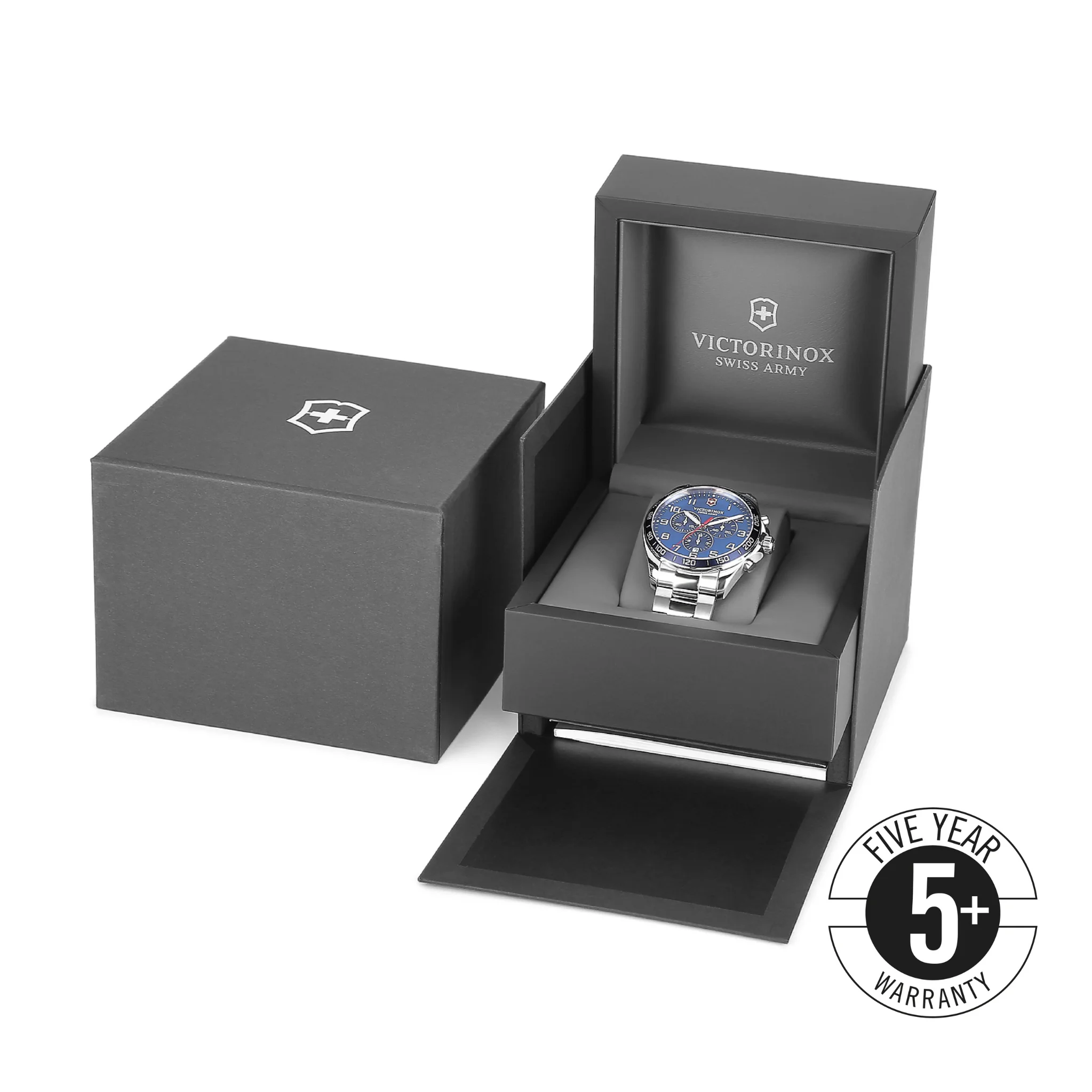 Victorinox Swiss Made Field Force Chronograph Blue Dial Men'S Watch - 241901