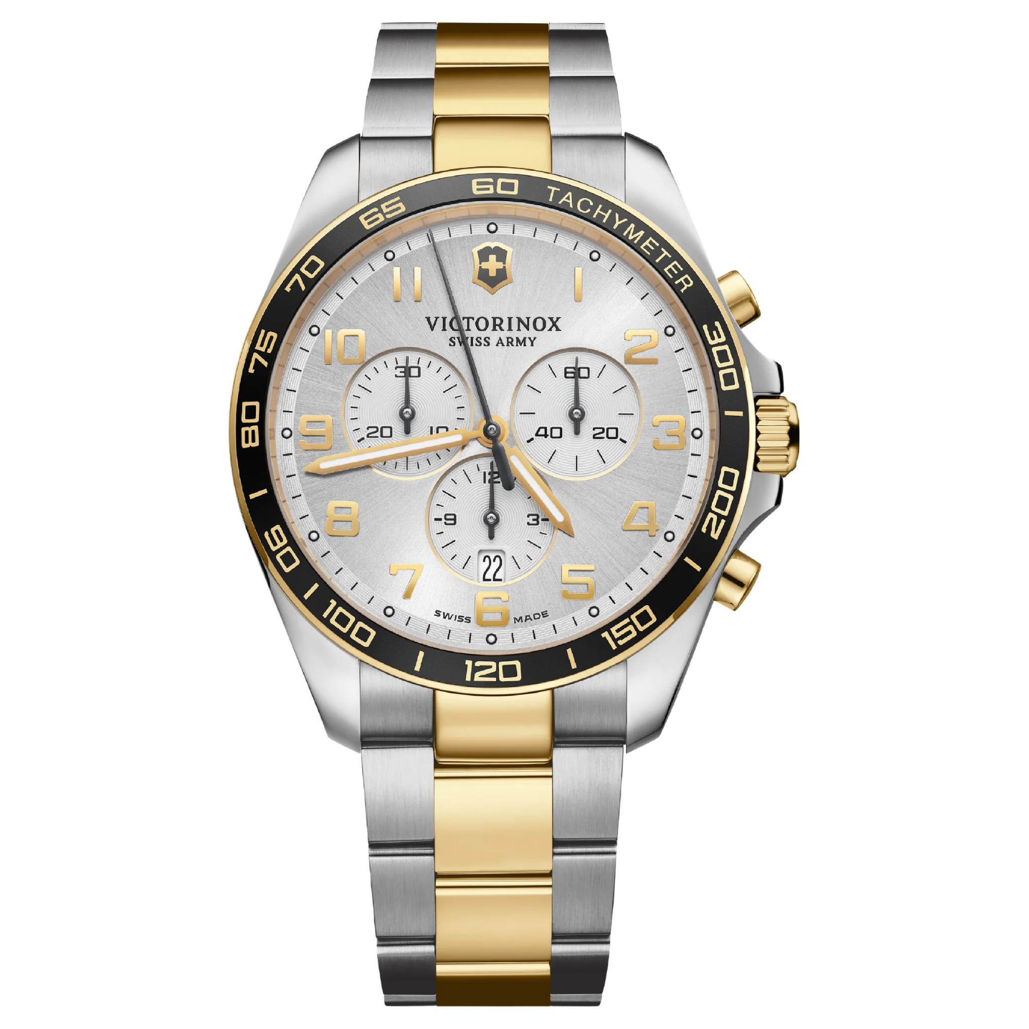 Victorinox Swiss Made Field Force Chronograph Grey Dial Men'S Watch - 241903