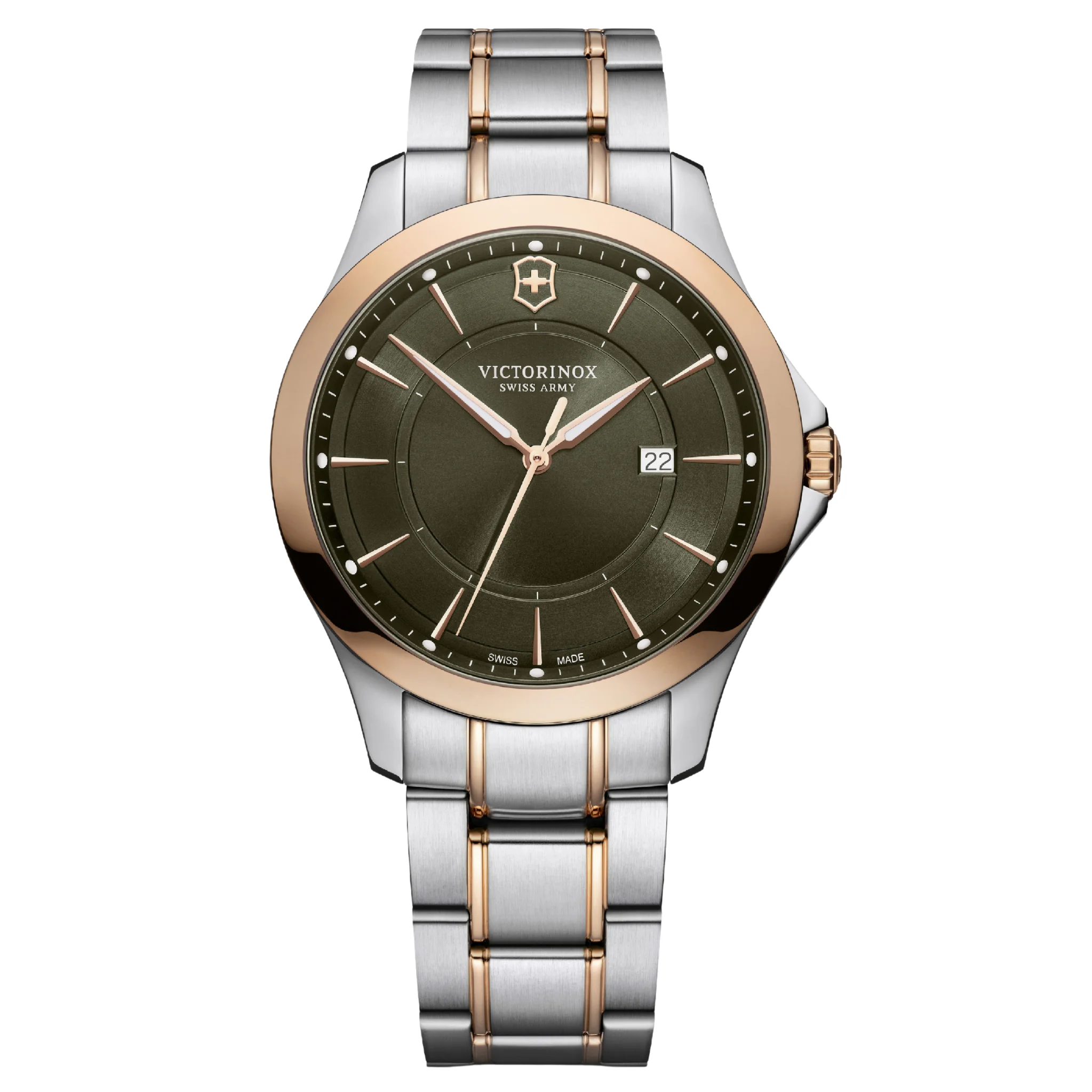 Victorinox Swiss Made Alliance Analog Green Dial Men'S Watch - 241913