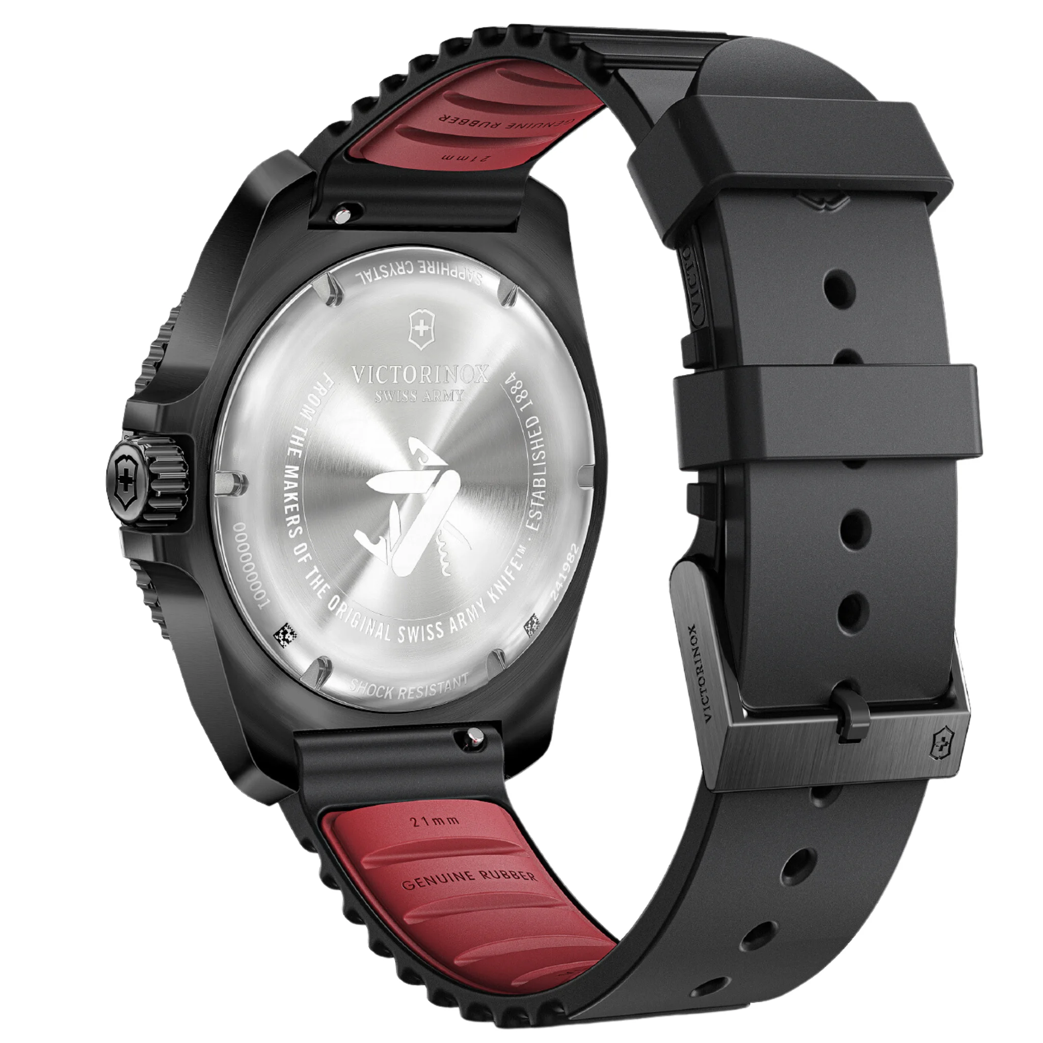 Victorinox Journey 1884 Quartz Black Dial Watch Wrist Watch For Men -241982