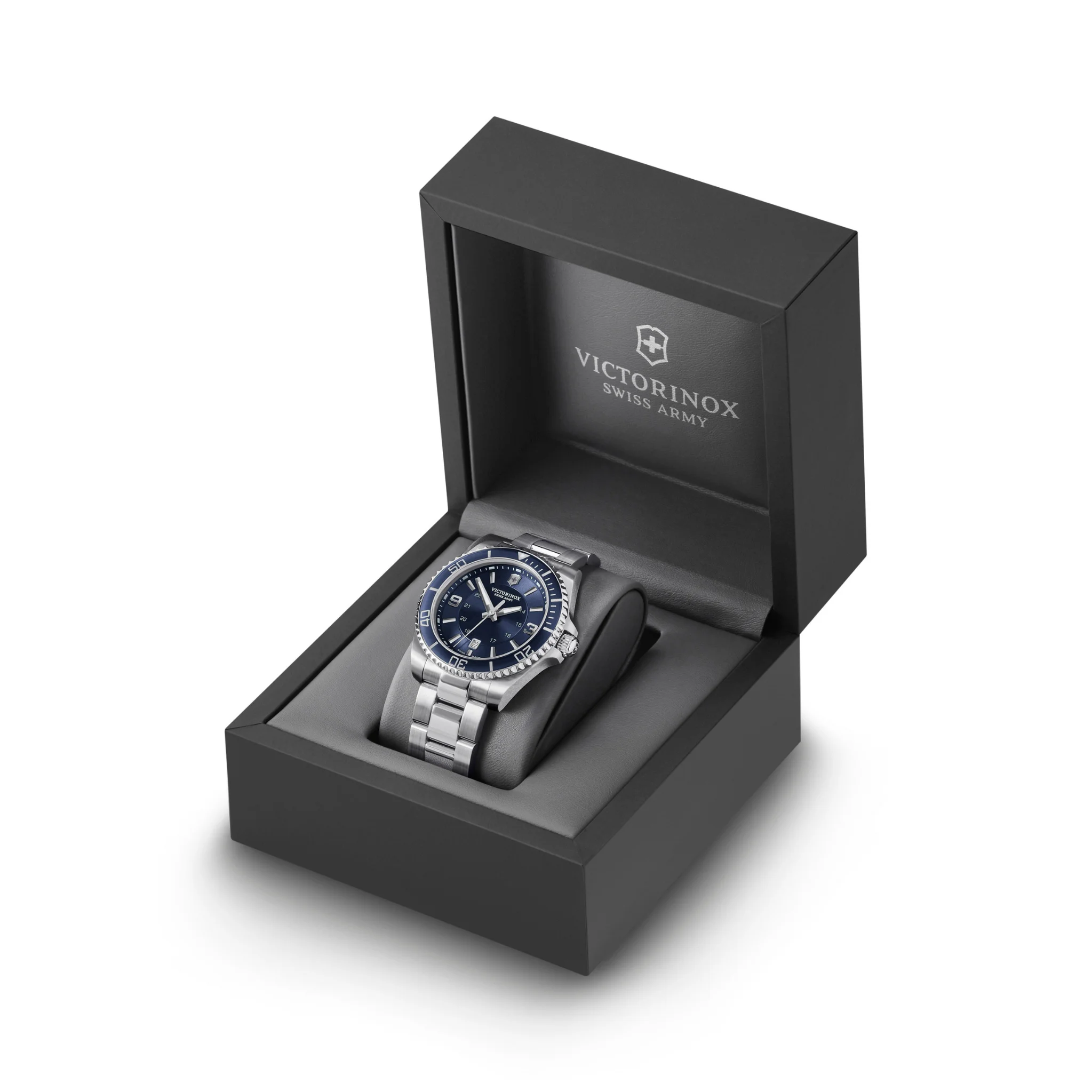 Victorinox Maverick Gs Large Blue Bezel & Dial Bracelet -242007