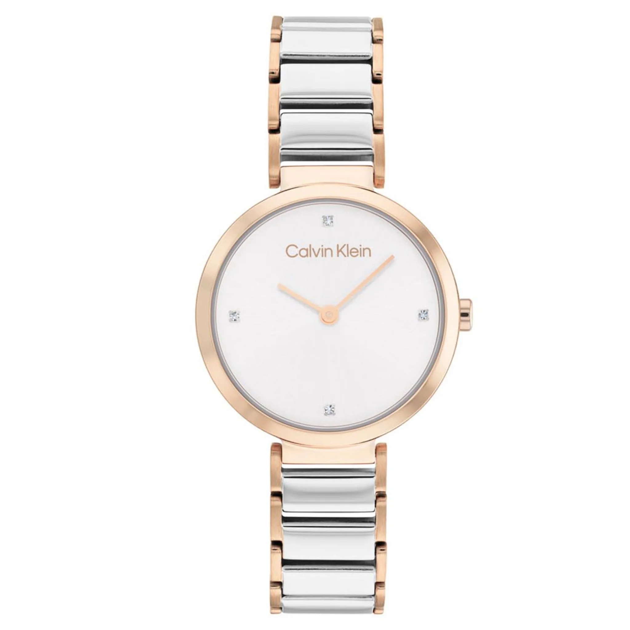 Calvin Klein Women Quartz Silver White Watch 25200139