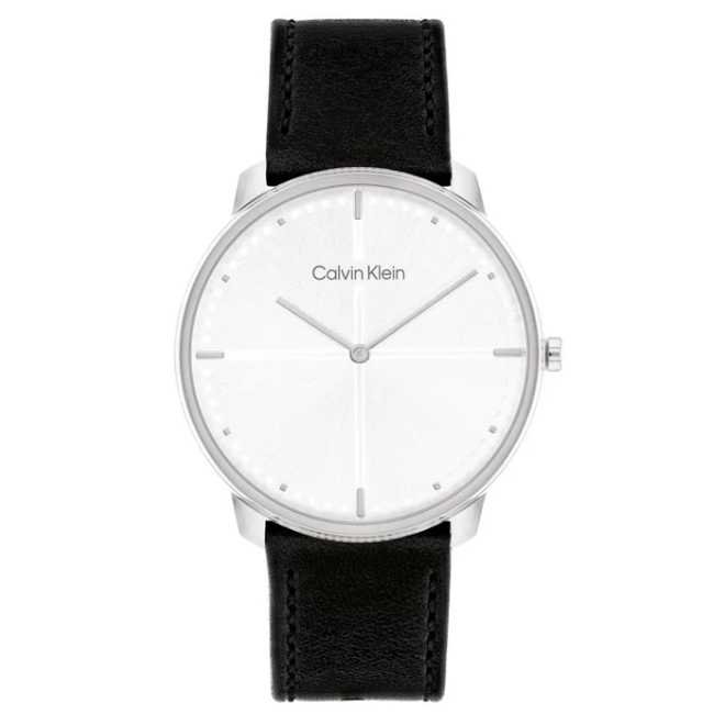 Calvin Klein Unisex Quartz Silver White Watch 25200156