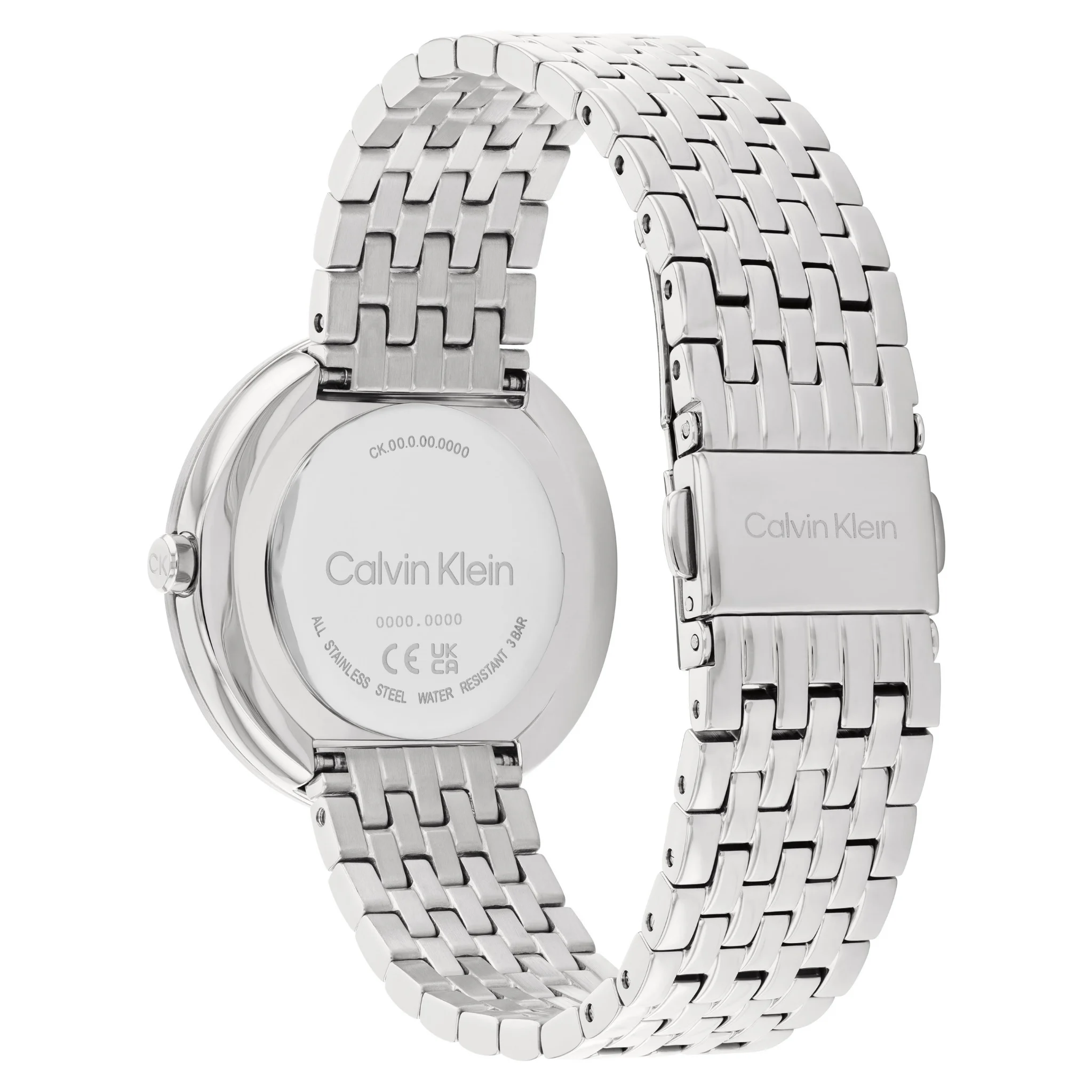 Calvin Klein Women Quartz Grey Mother Of Pearl Watch 25200320