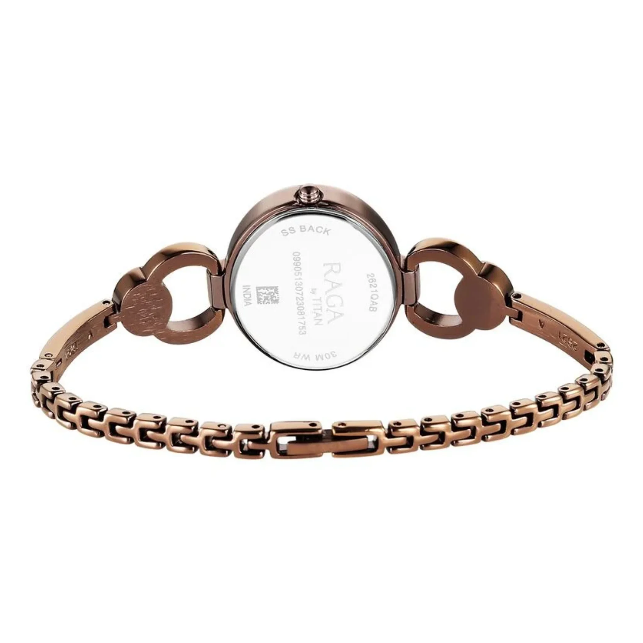 Titan Women Brass Rose Gold / Copper Oval