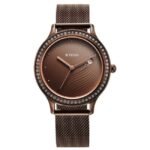Titan Brown Women Quartz Watch 2634QM01