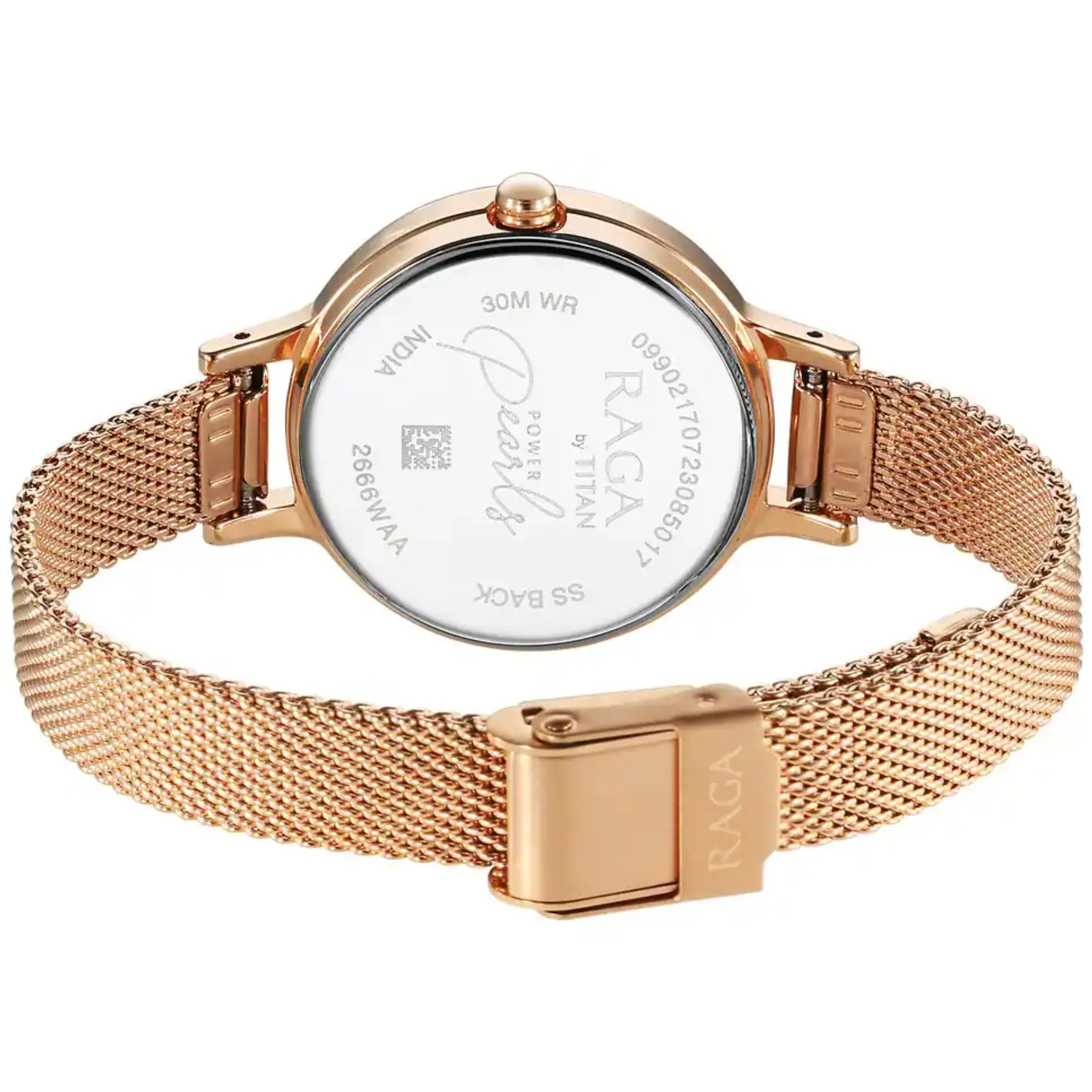Titan Raga Power Pearls Quartz Analog Watch-2666WM01