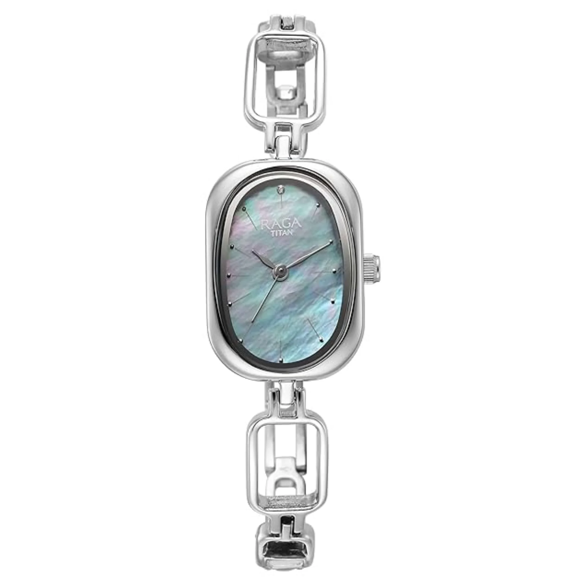 Titan Women Brass MOP Round - 2686SM02