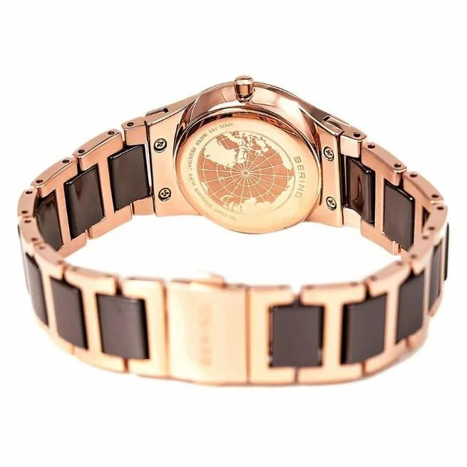 Bering Round Analog Brown Dial Women Watch - 32426-765