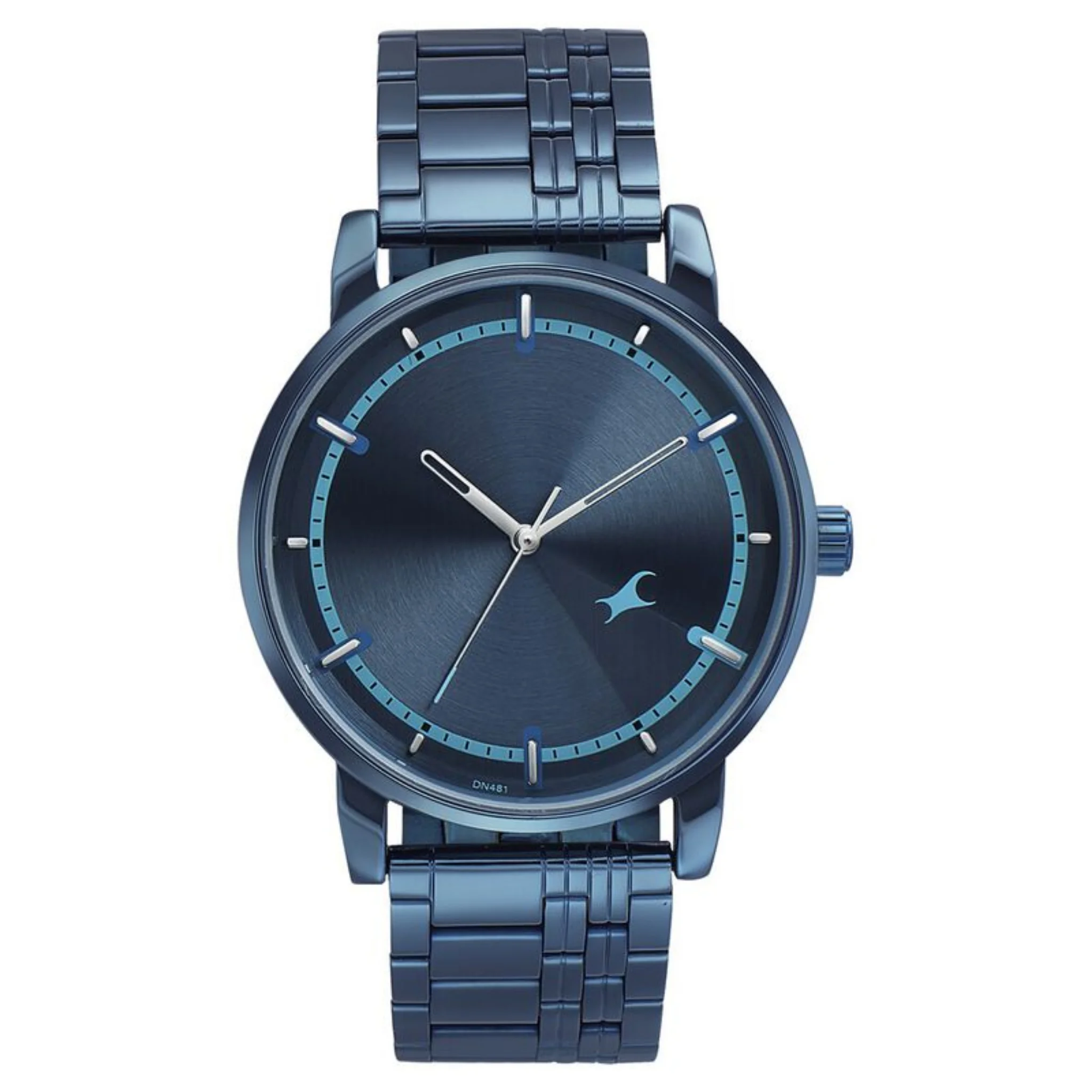 Fastrack Round Blue Male 3278QM01 Watch