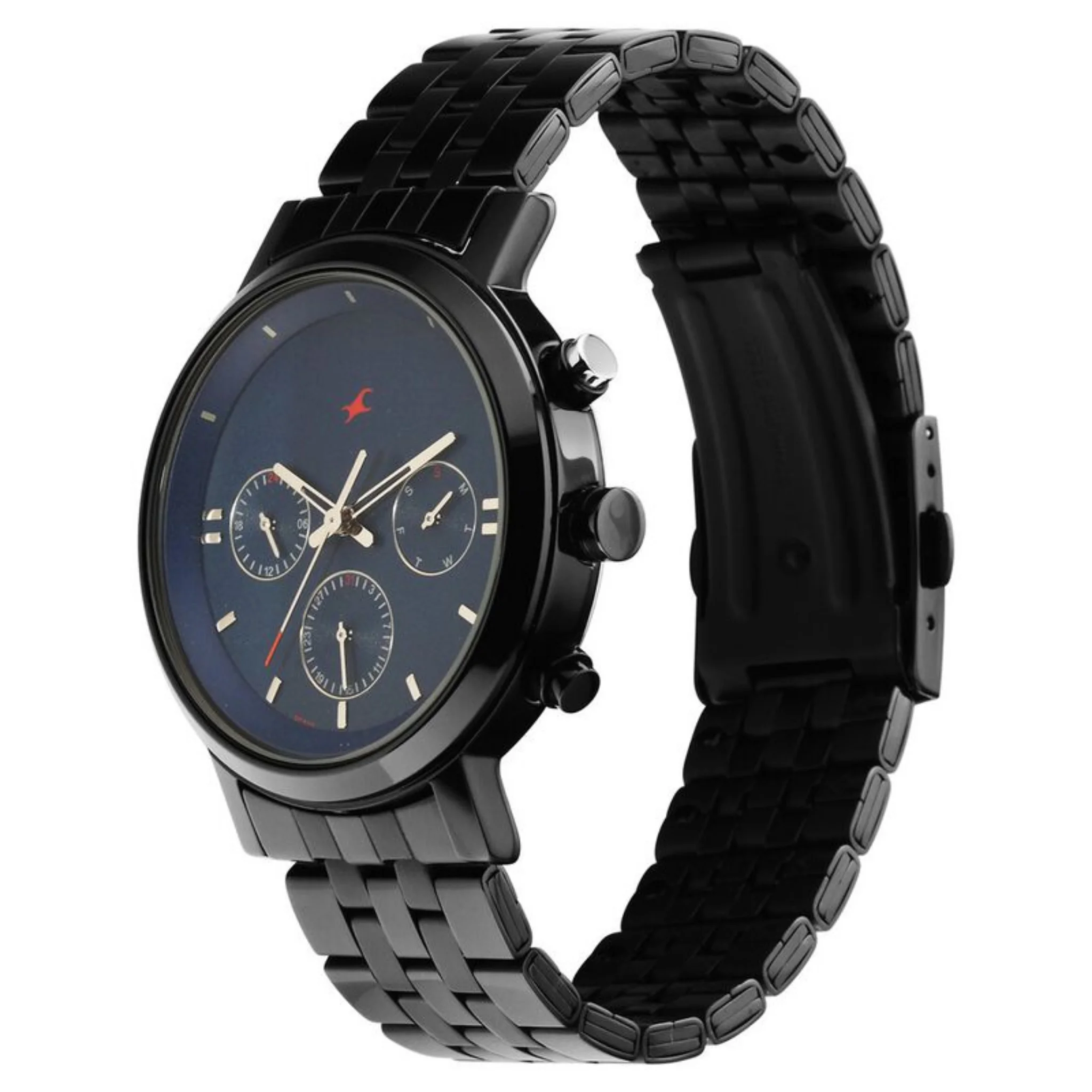 Fastrack Round Blue Male 3287KM03 Watch