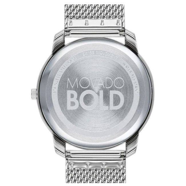 Movado Men Silver White 42 mm Watch