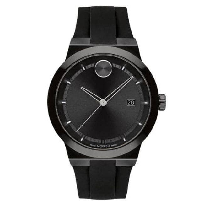 Movado Men Black 42.3 mm Watch (3600621)