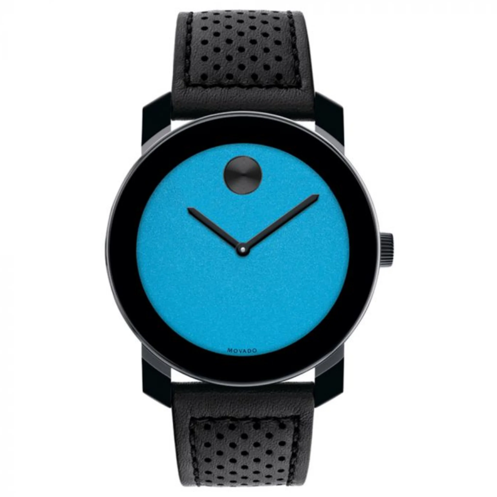 Movado Bold Analog Blue Round Dial Men's Watch - 3600761