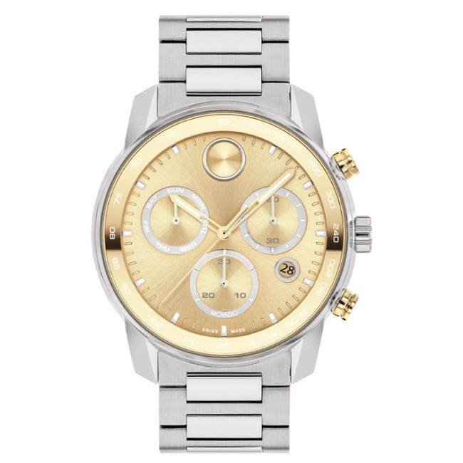 Movado Men Gold 44 mm Watch (3600907)