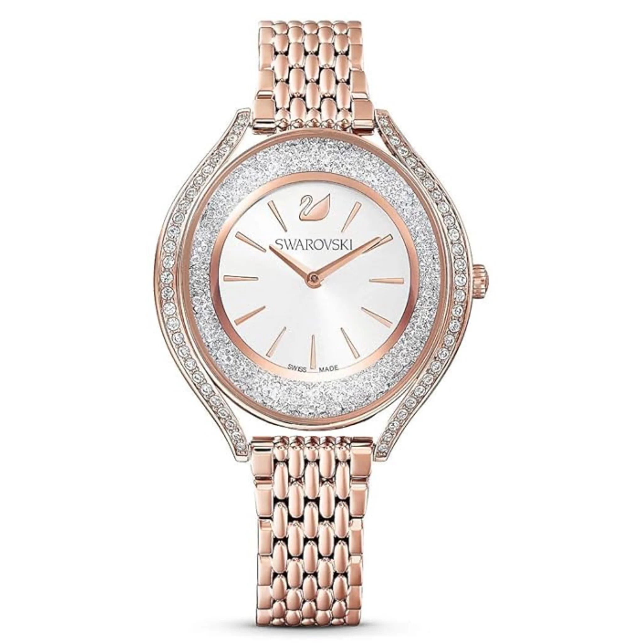 Swarovski Crystalline Aura Watch Rose Gold Tone Plated - 5519459