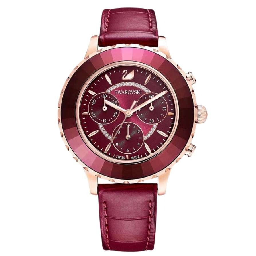 Swarovski Woman 32 mm Red Watch