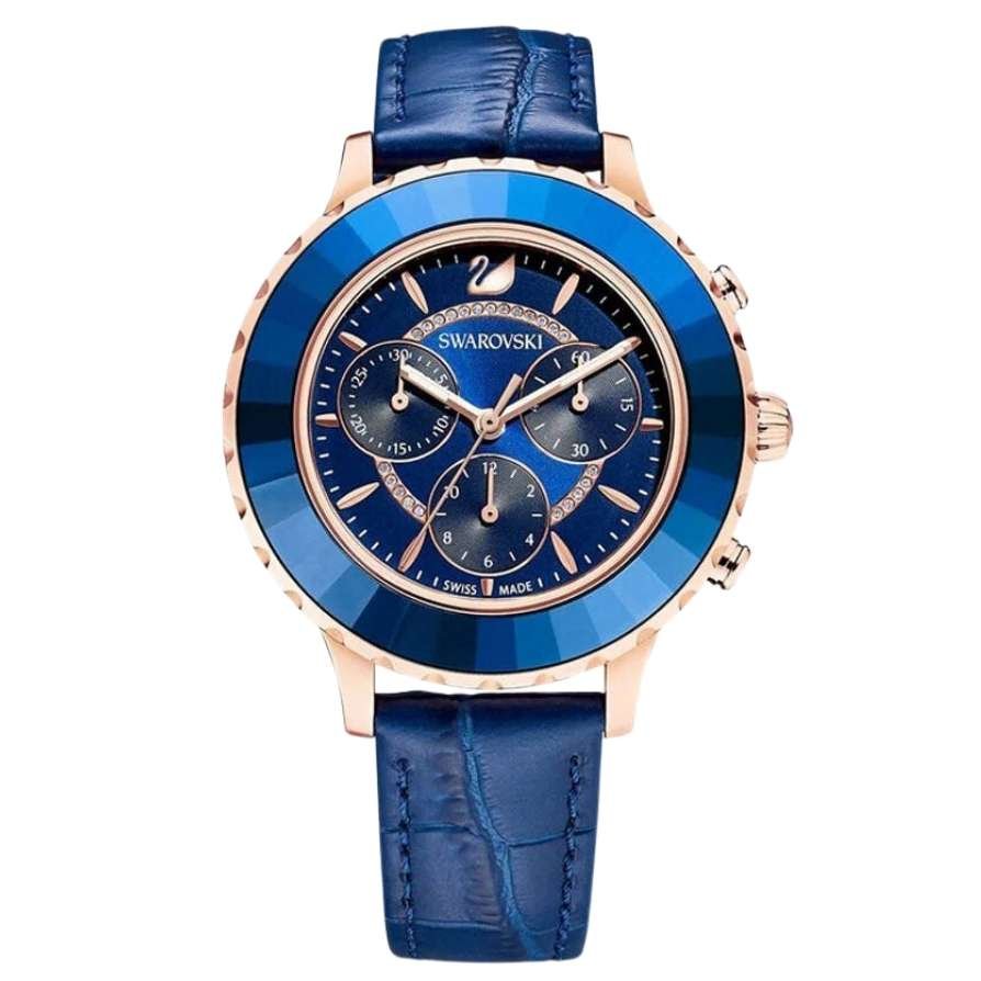 Swarovski Woman 33 mm Blue Watch