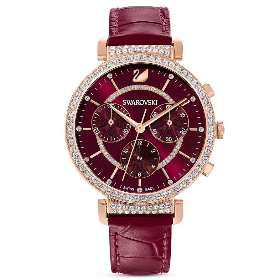 Swarovski Woman 36 mm Red Watch