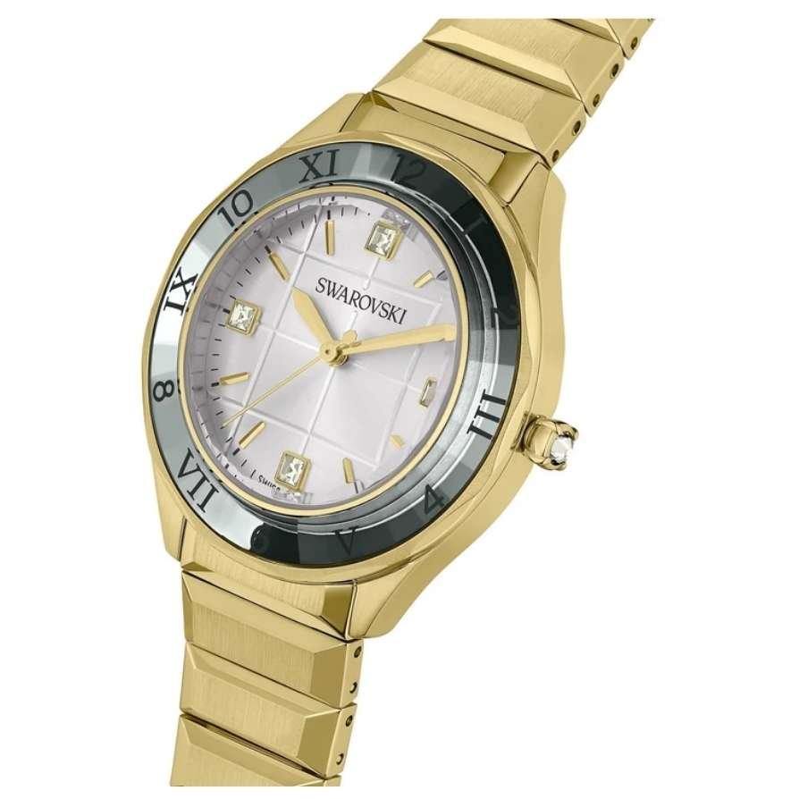 Swarovski Woman 37 mm Gold Watch
