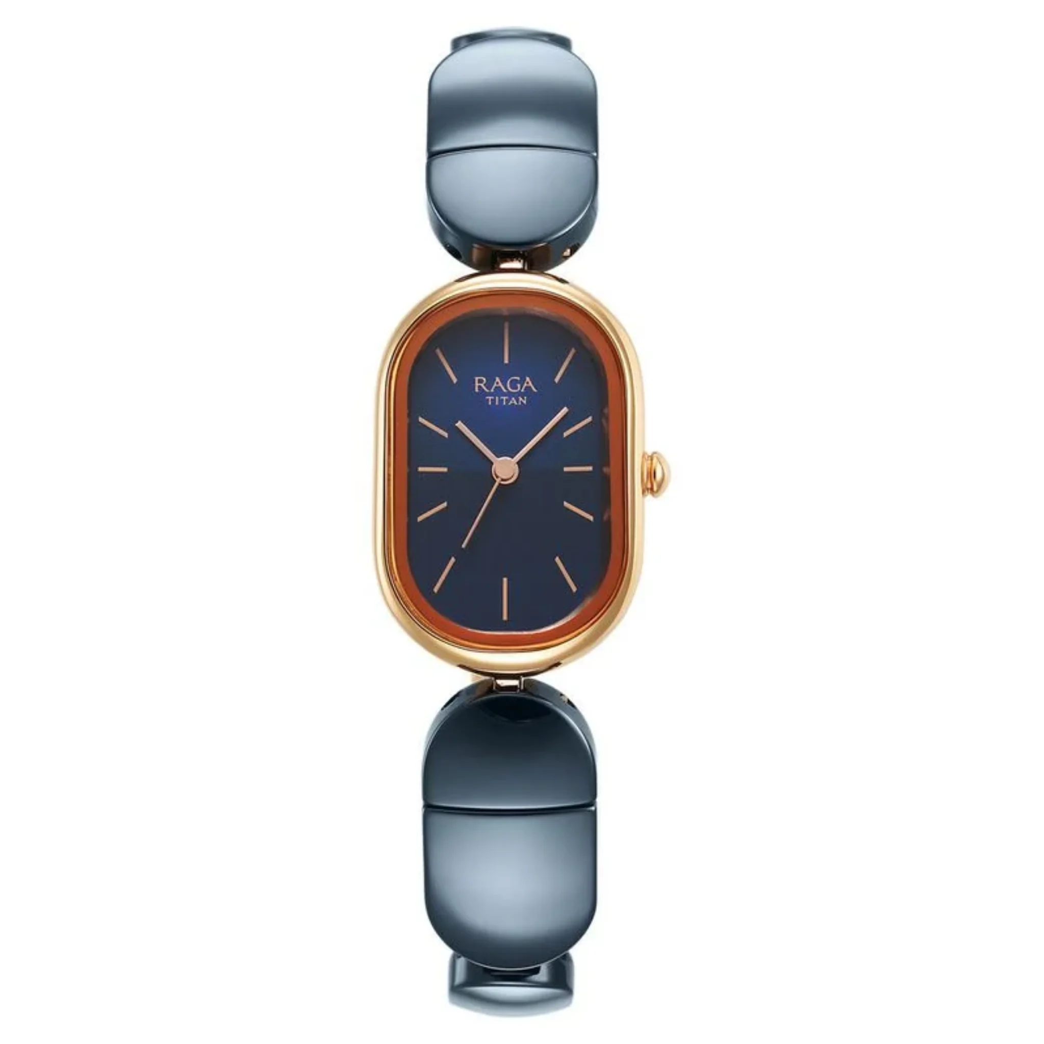 Titan Blue Women Quartz Watch 95147KD01