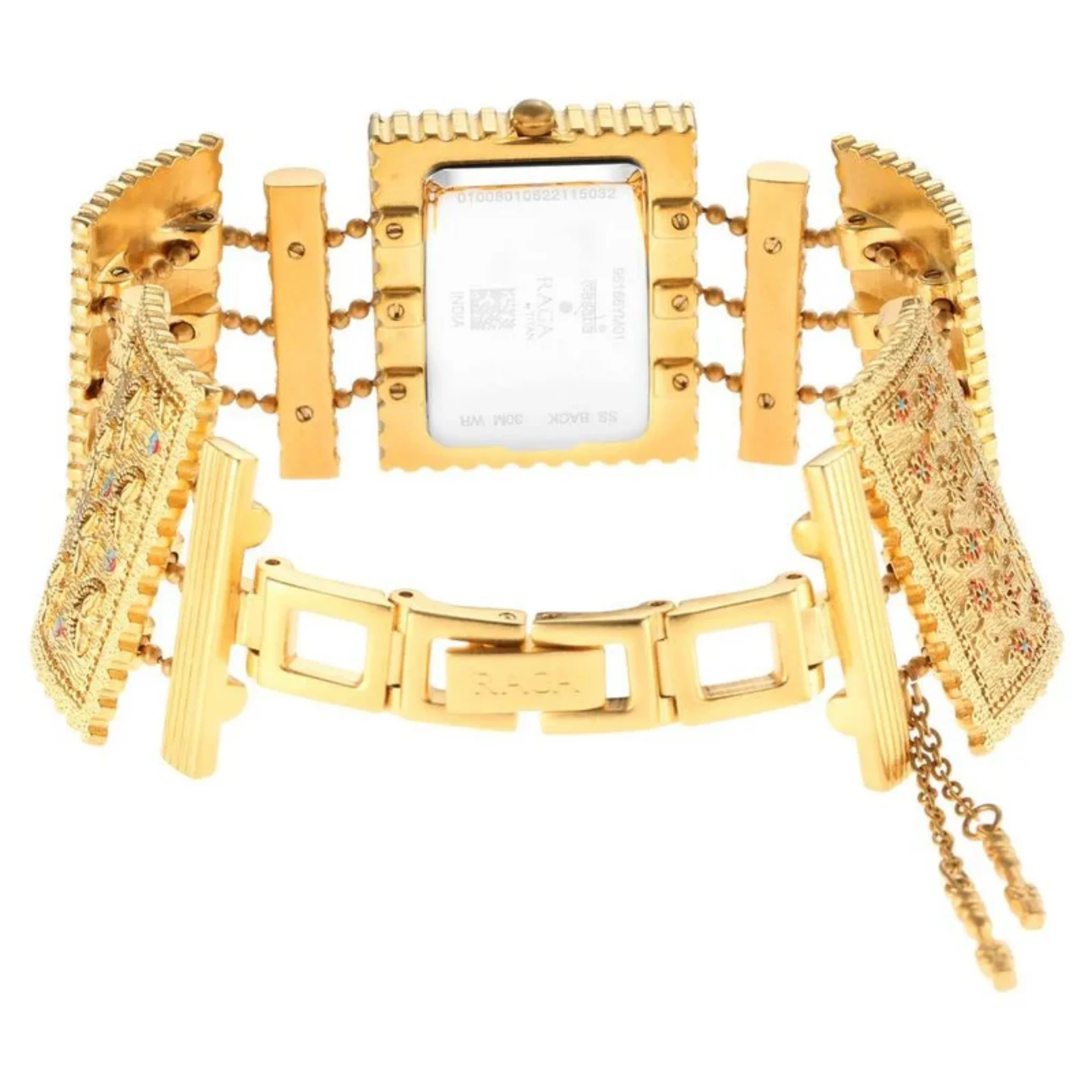 Titan Gold Women Quartz Watch 95166YM01