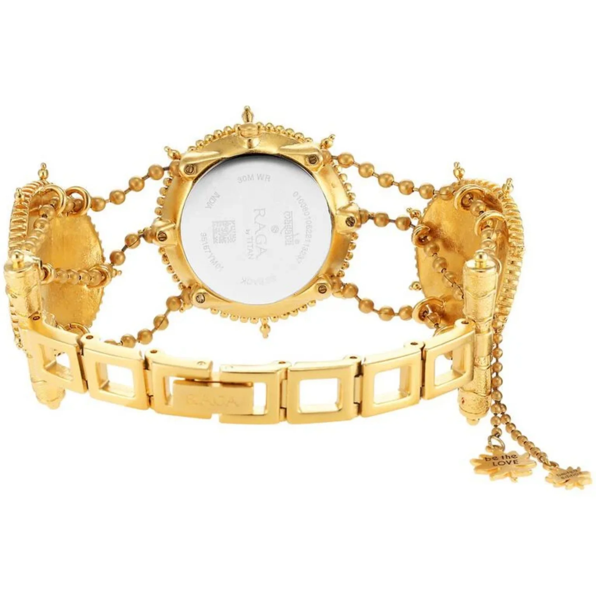 Titan Gold Women Quartz Watch 95167YM01