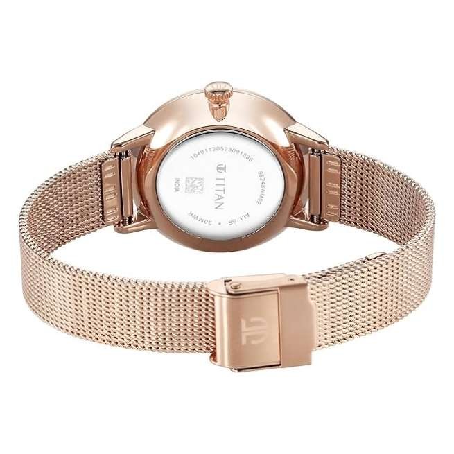 Titan women Brown Watch- 95248WM02