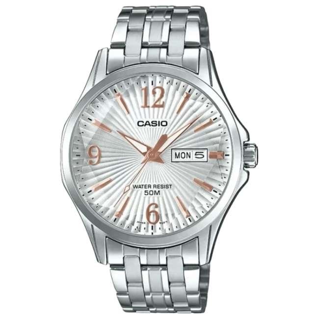 Casio Round Men Quartz Watch A1558