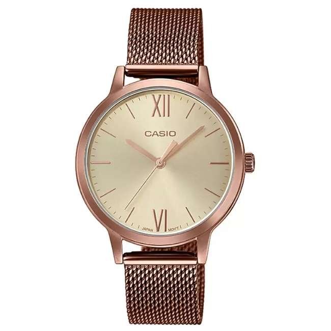 Casio Enticer A1693 Rose Gold Women Watch