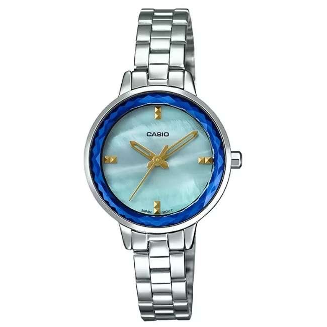 Casio Enticer A1727 Silver Women Watch